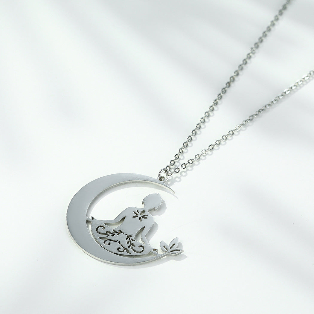 Celestial Serenity Meditation Necklace