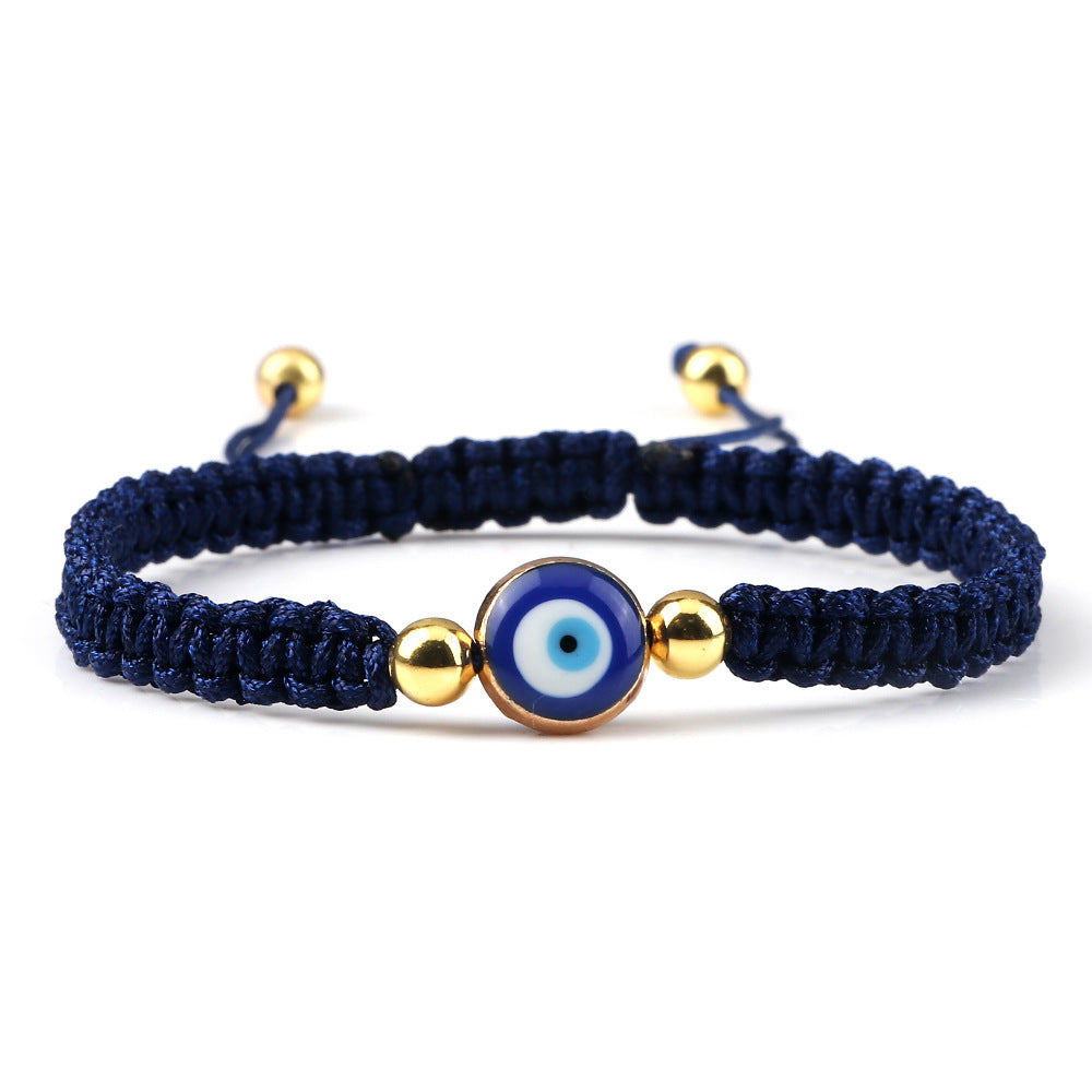 Enchanted Guardian Braided Evil Eye Bracelet