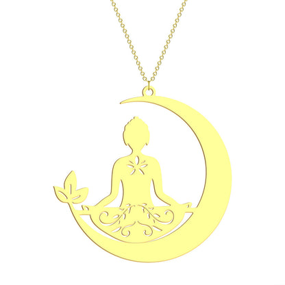 Celestial Serenity Meditation Necklace