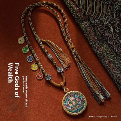 Sacred Threads of Dharma Necklace
