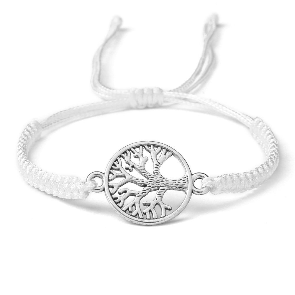 Braided Tree of Life Strength Bracelet