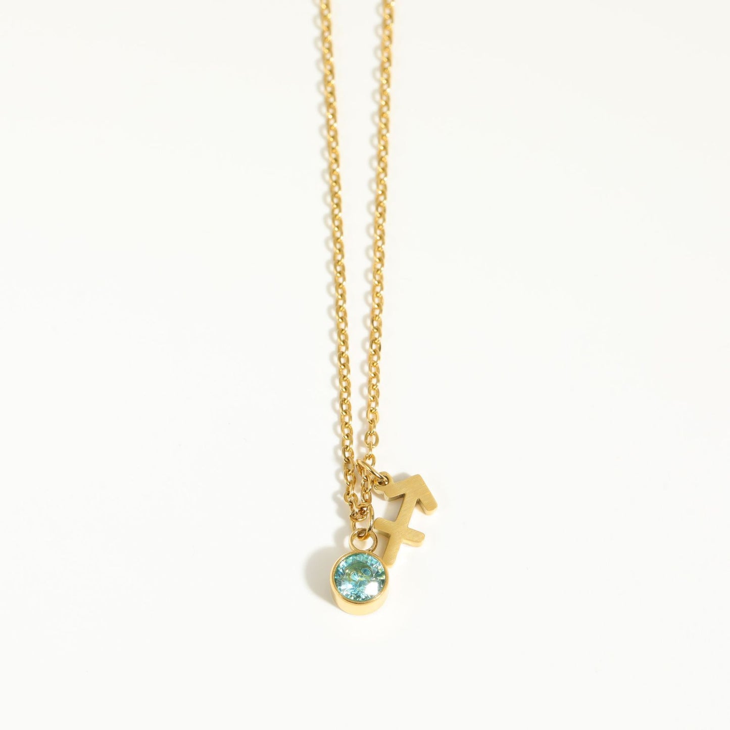 Zodiac Harmony Birthstone Necklace