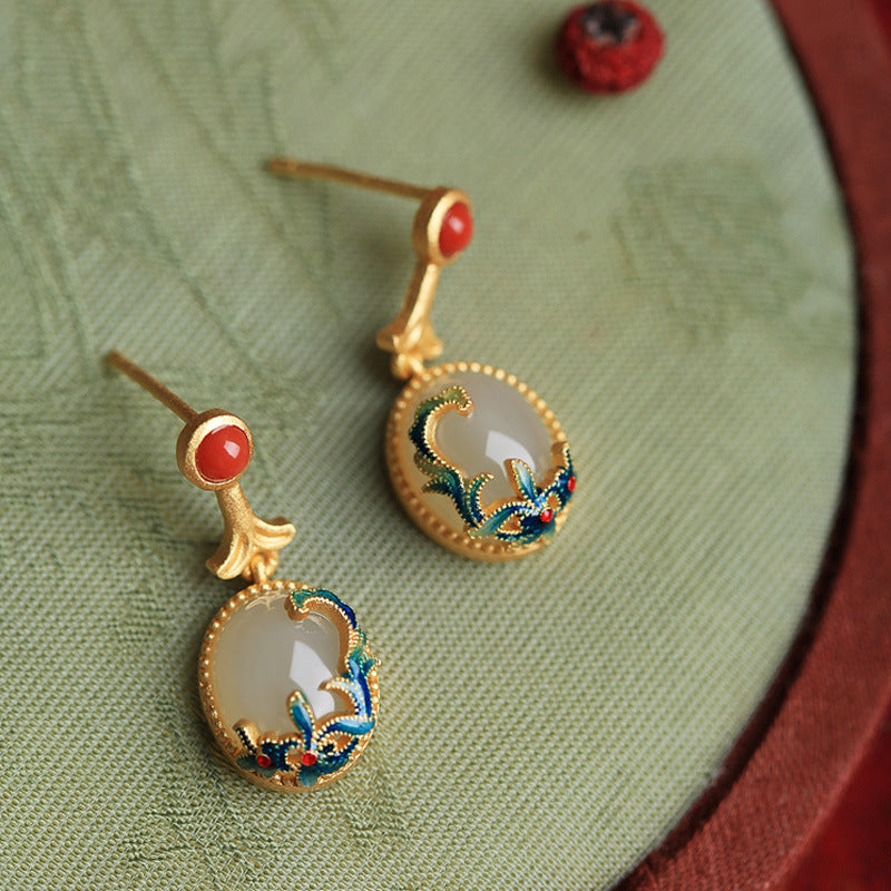 Enchanted Jade Horizon Earrings