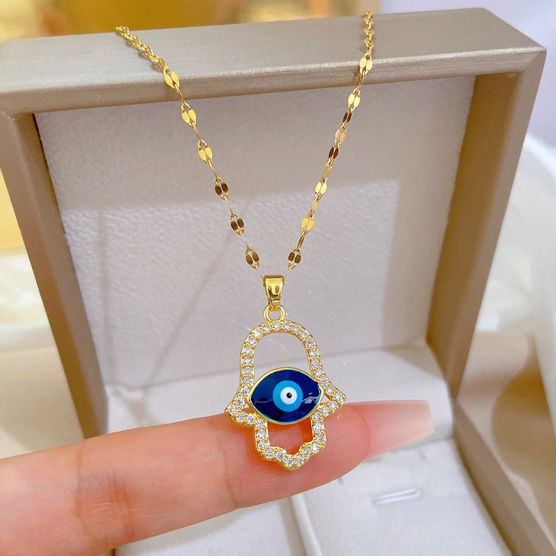 Divine Guardian Evil Eye Necklace