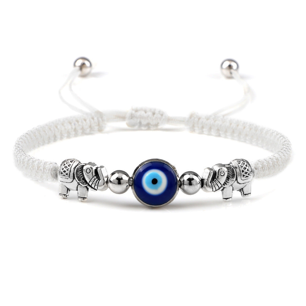 Braided Protective Harmony Evil Eye Bracelet