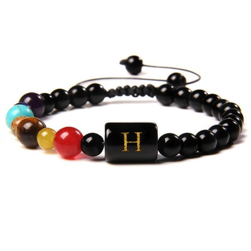 Guardian Rune  7 Chakra Bracelet