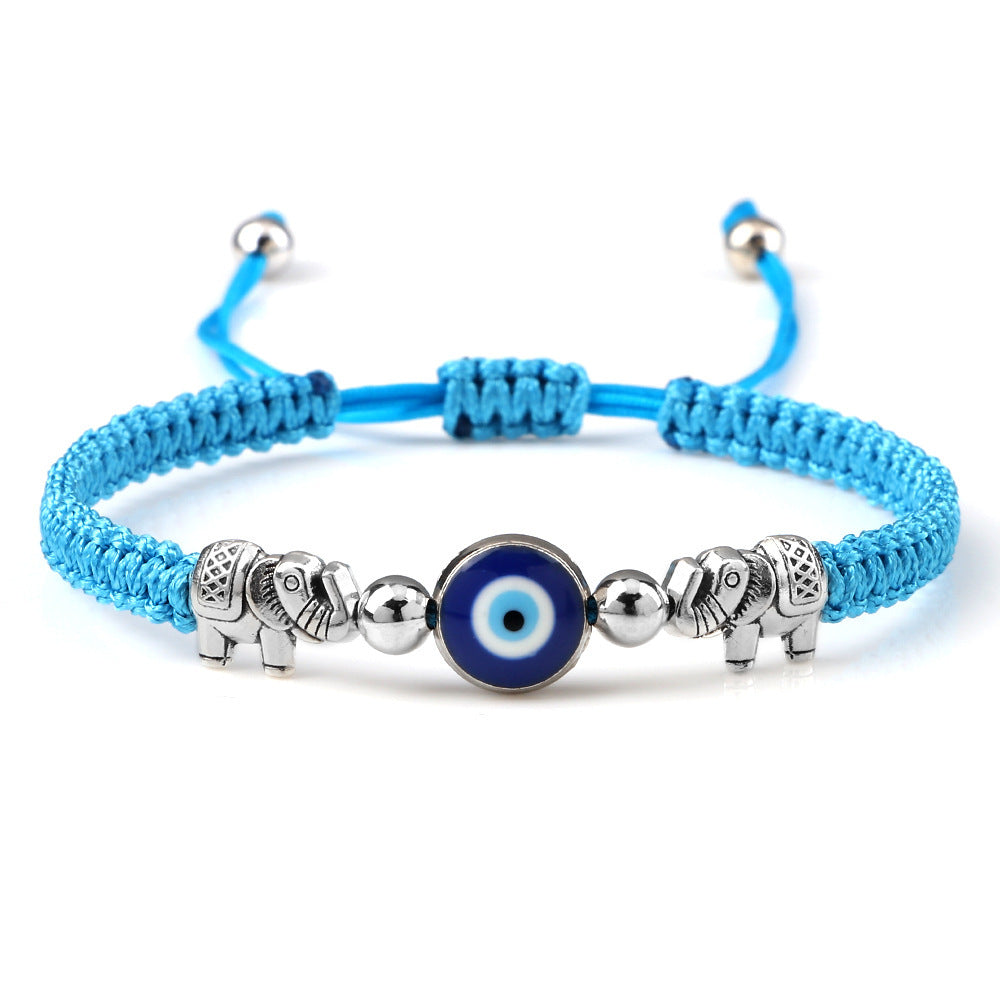 Braided Protective Harmony Evil Eye Bracelet