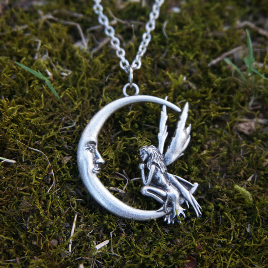 Enchanted Moonlight Fairy Necklace