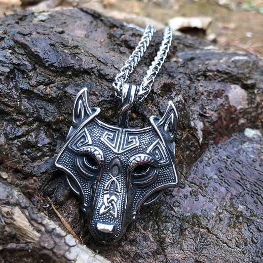 Fenrir’s Spirit Wolf Pendant