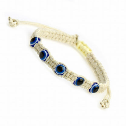 Spectrum Harmony Braided Evil Eye Bracelet