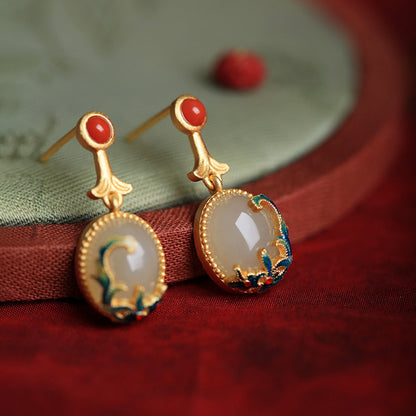 Enchanted Jade Horizon Earrings