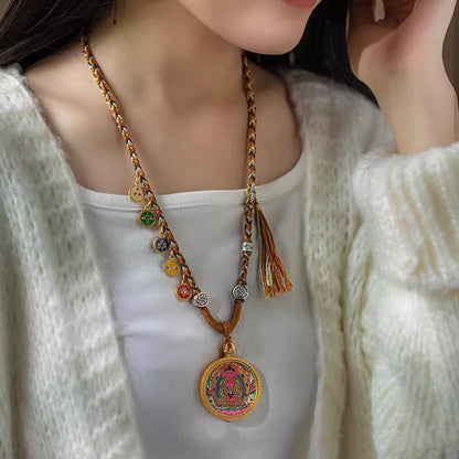 Sacred Threads of Dharma Necklace