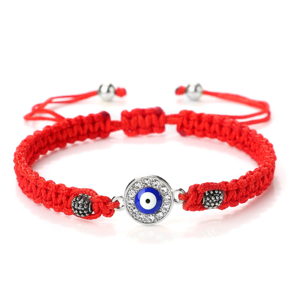 Guardian Elegance Braided Evil Eye Bracelet