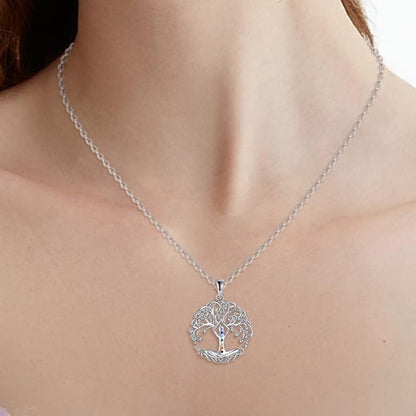 7 Chakras Tree of Life Energy Necklace