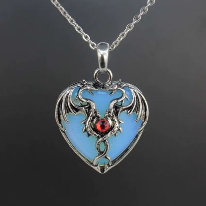 Dragonheart Protection Crystal Necklace