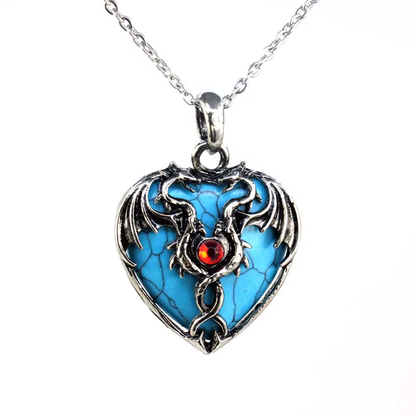 Dragonheart Protection Crystal Necklace