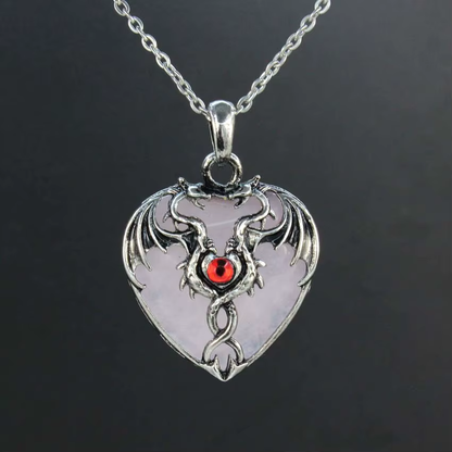 Dragonheart Protection Crystal Necklace