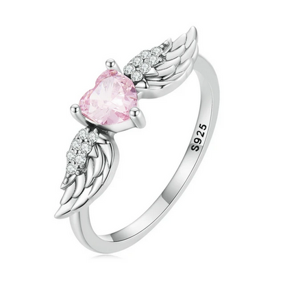 Eternal Love Angel Wings Ring