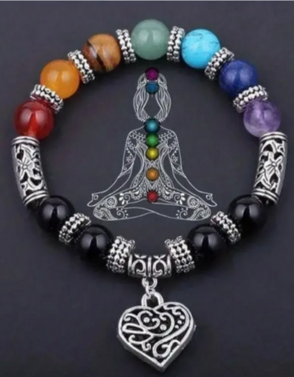 Seven Chakra Energy Bracelet