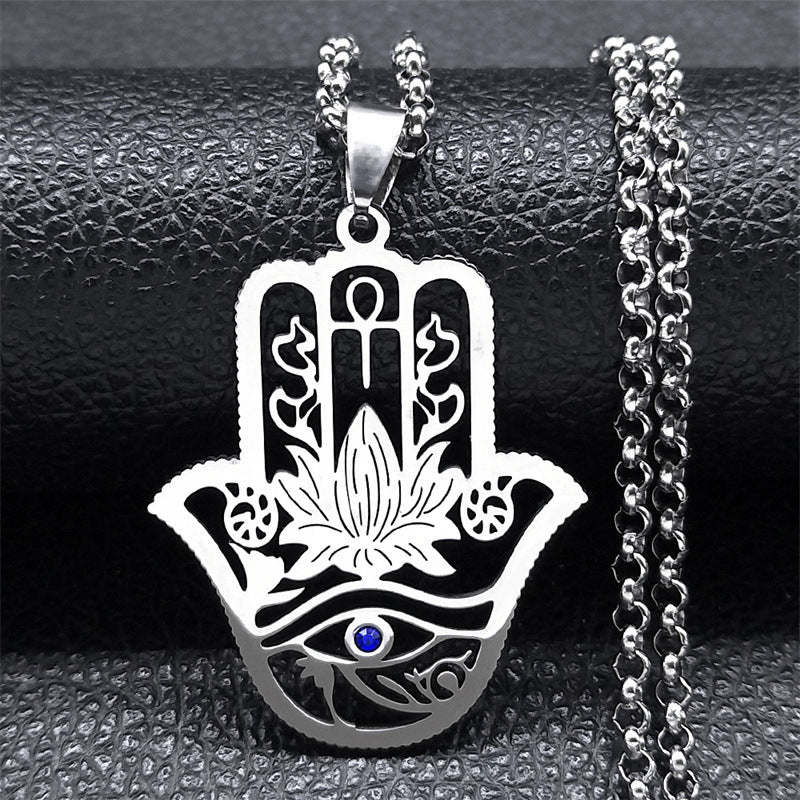 Sacred Balance Hamsa Necklace