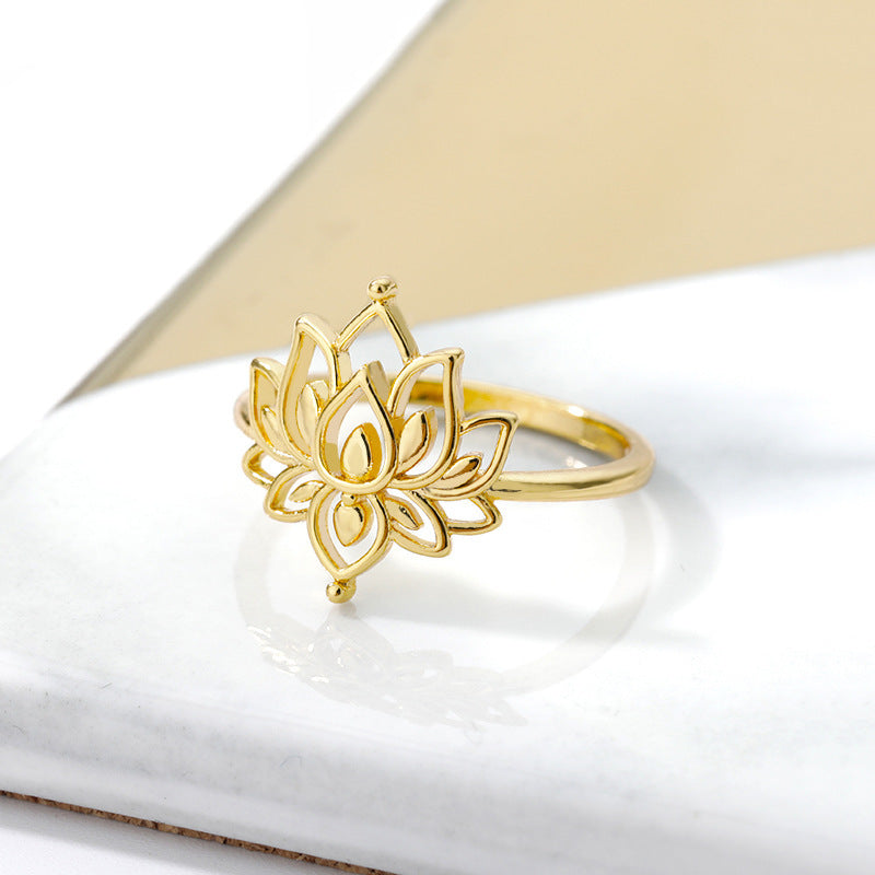 Celestial Lotus Ring