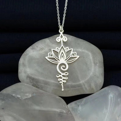 Mystic Lotus Flower Necklace