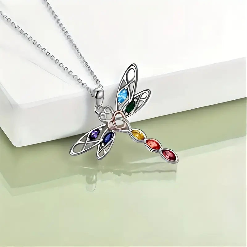 Seven Chakras Guardian Dragonfly Necklace BUNDLE