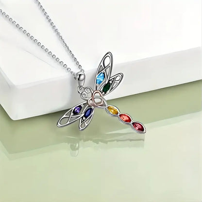 Seven Chakras Guardian Dragonfly Necklace BUNDLE