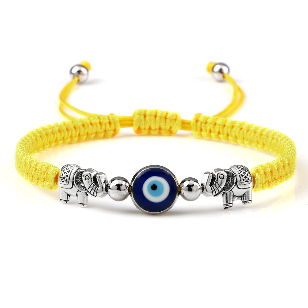 Braided Protective Harmony Evil Eye Bracelet