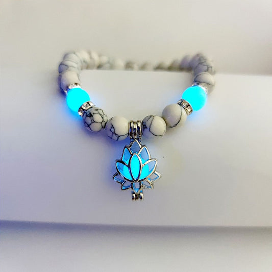 Glowing Healing Lotus Bracelet