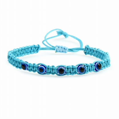 Spectrum Harmony Braided Evil Eye Bracelet