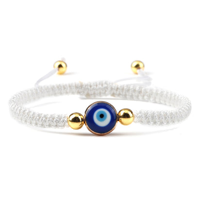 Enchanted Guardian Braided Evil Eye Bracelet