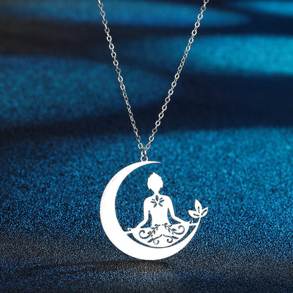 Celestial Serenity Meditation Necklace