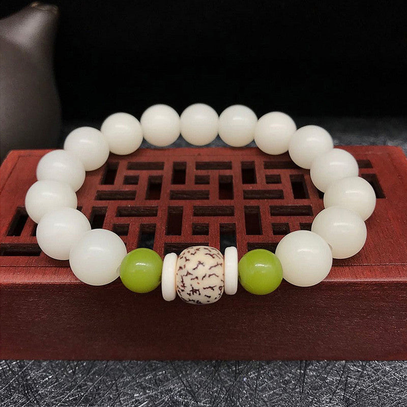 White Lotus Harmony Bracelet