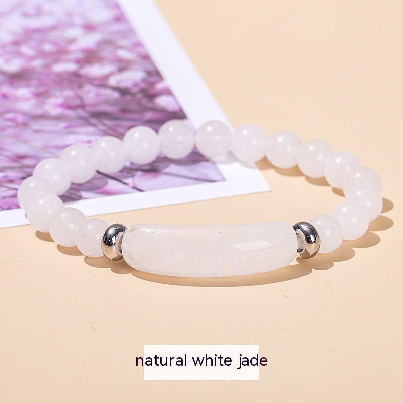 Natural Rose Quartz Crystal Love Bracelet