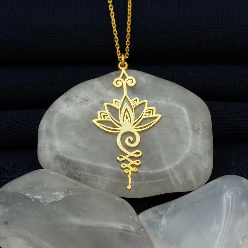 Mystic Lotus Flower Necklace