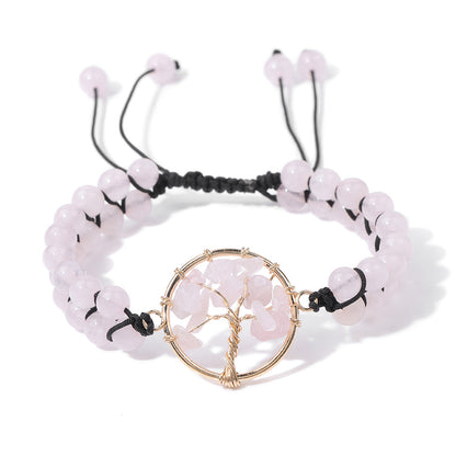 Fluorite Tree of Life Renewal Bracelet