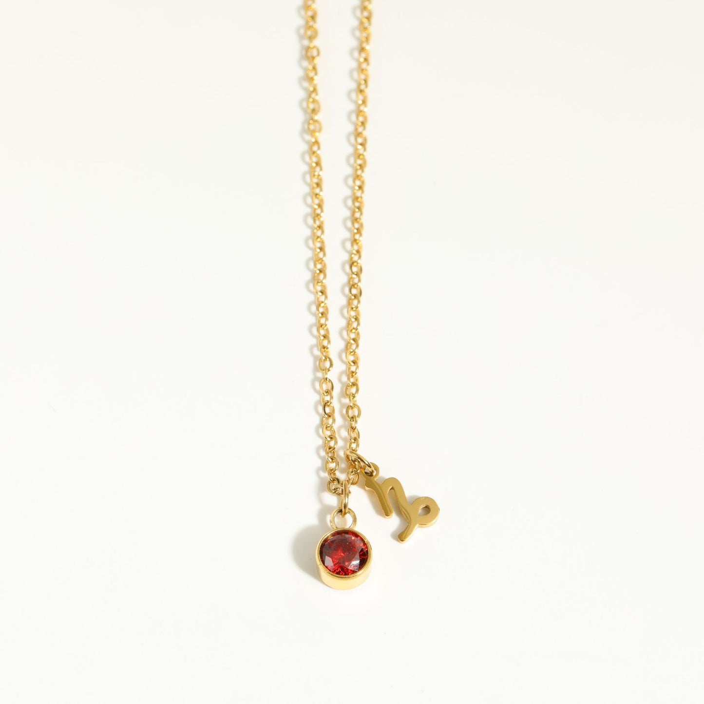 Zodiac Harmony Birthstone Necklace