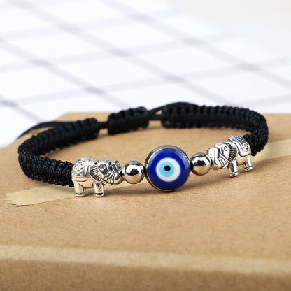 Braided Protective Harmony Evil Eye Bracelet