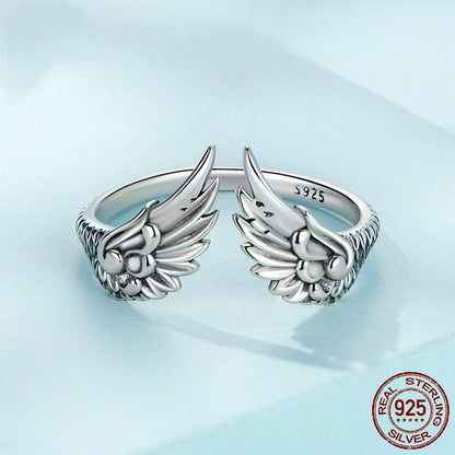 Celestial Embrace Wing Ring