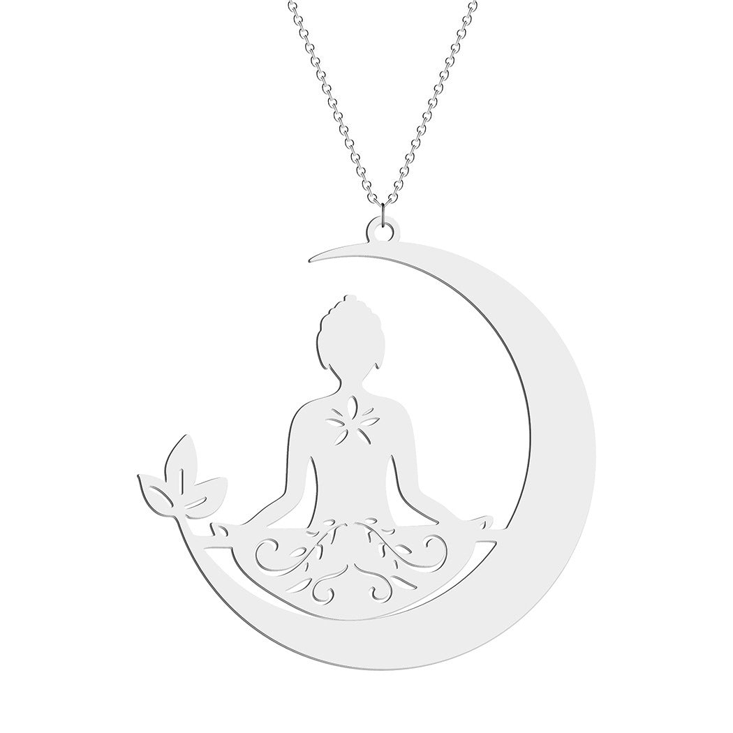 Celestial Serenity Meditation Necklace