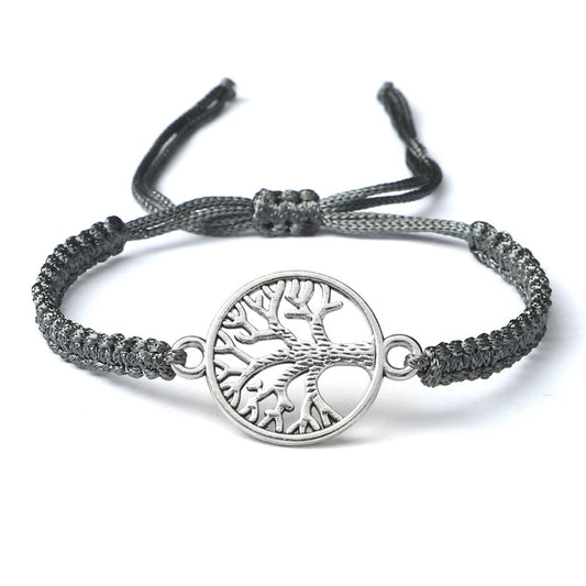 Braided Tree of Life Strength Bracelet