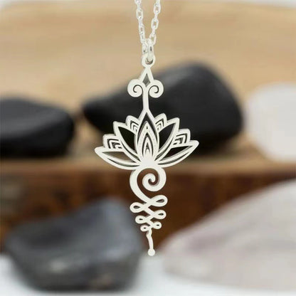 Mystic Lotus Flower Necklace