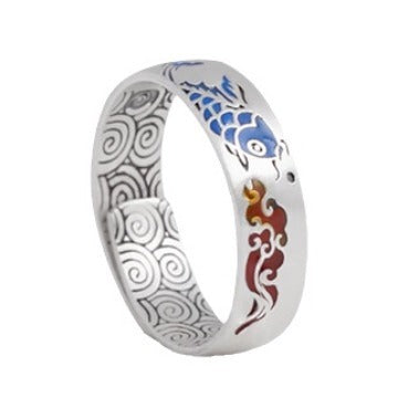 Koi Flowing Tranquility Ring