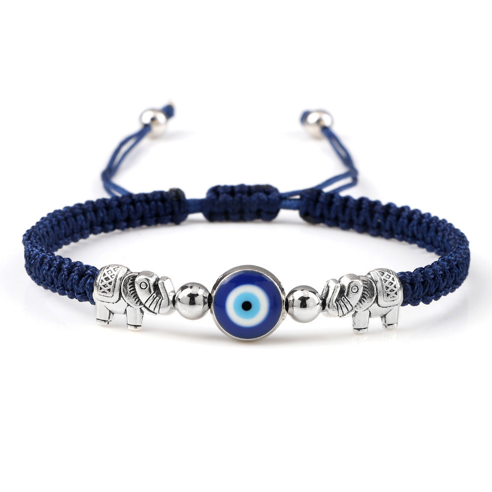 Braided Protective Harmony Evil Eye Bracelet