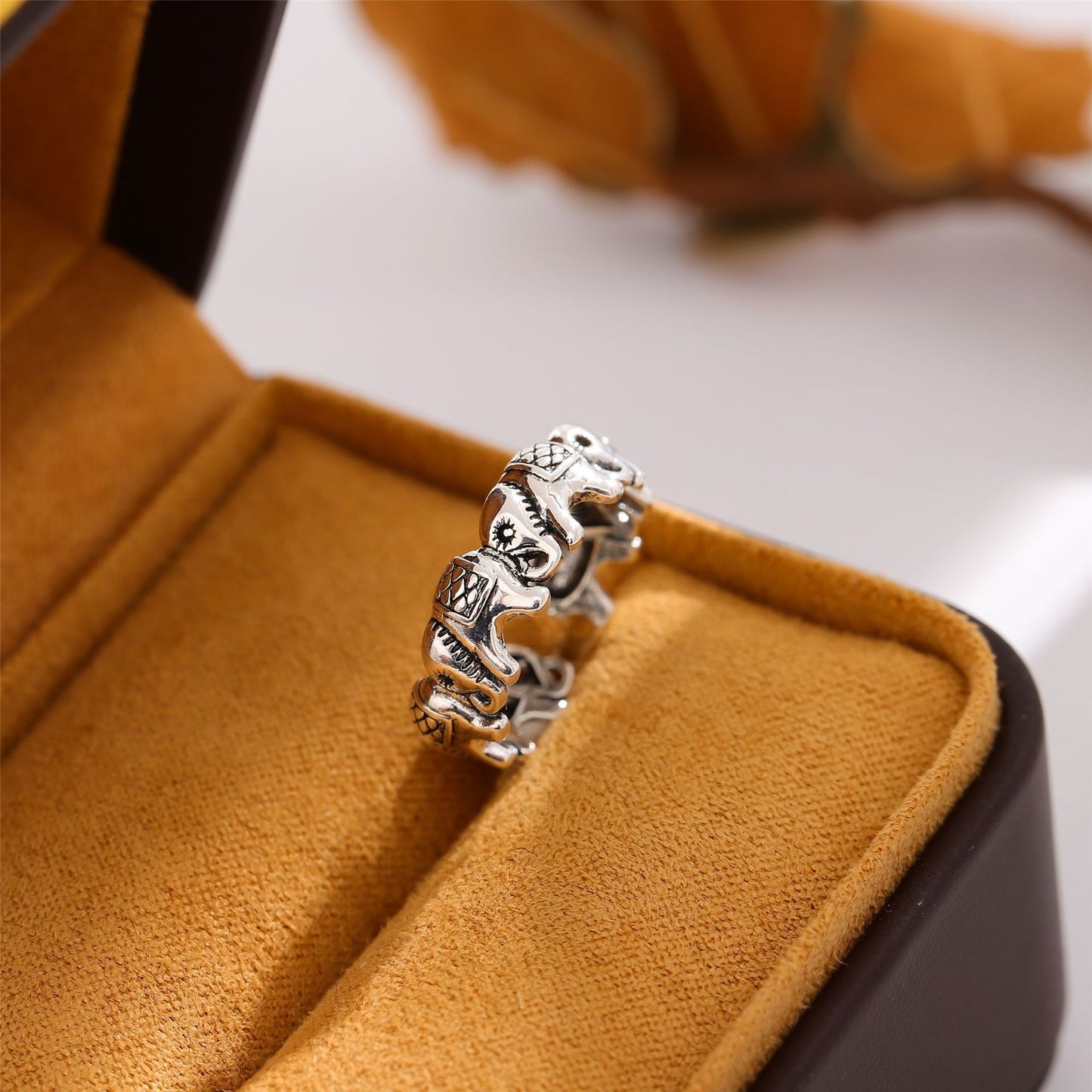 Guardian Elephants Strength Ring