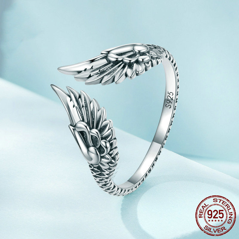 Celestial Embrace Wing Ring