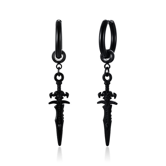 Ravenfang Dagger Drop Earrings