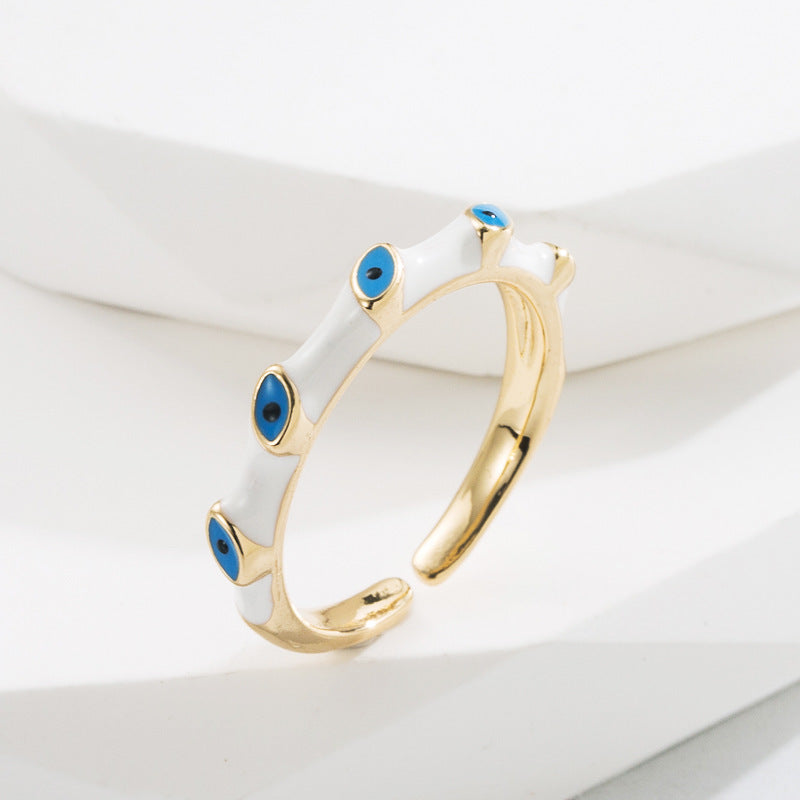 Serene Guardian Evil Eye Ring