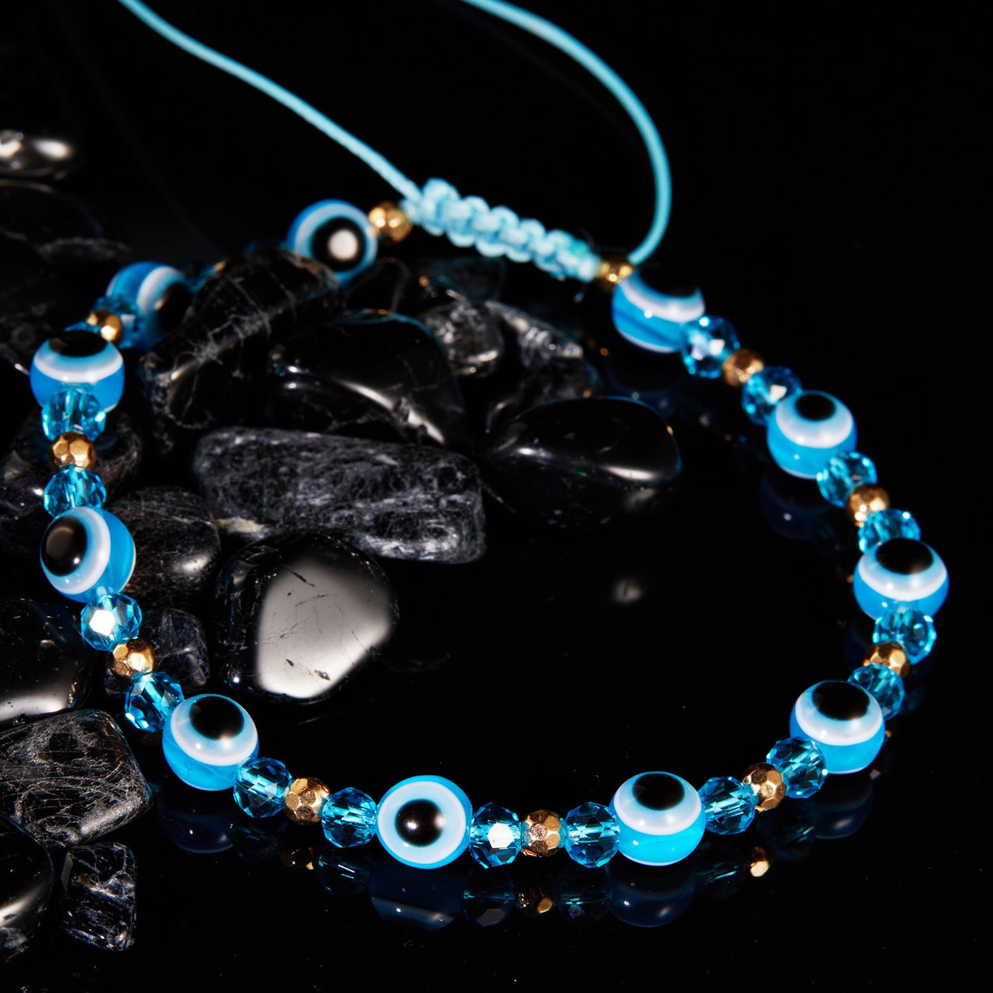 Rainbow Crystal Eye Protection Bracelet